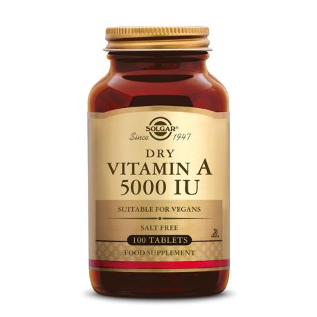 Vitamin A 5000 IU (1502 µg) Solgar 