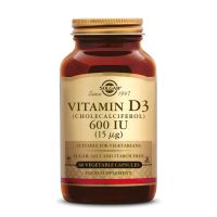 Vitamine D-3 600 IU Cholecalciferol (15 mcg) Solgar