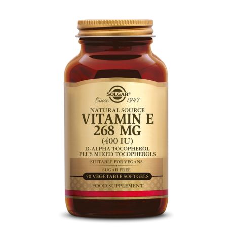 Vitamine E 268 mg/400 IU Vegan Solgar