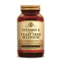 Vitamin E with Selenium Solgar 