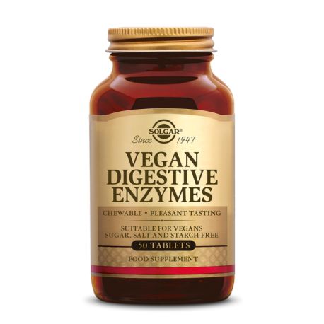 Vegan Digestive Enzymes (Enzymen) Solgar