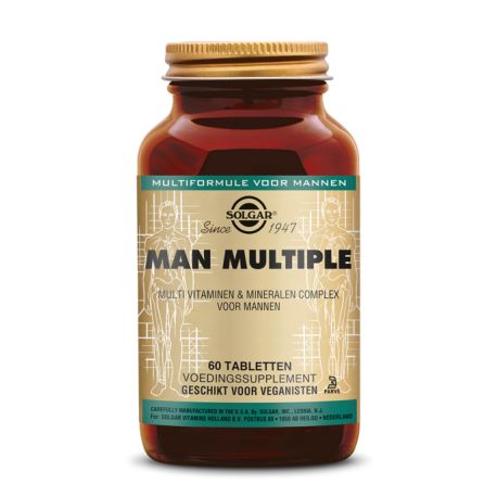 Man Multiple Multivitamine voor Mannen Solgar