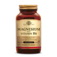 Magnesium met Vitamine B-6 Solgar