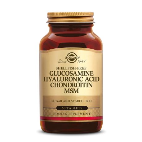 Glucosamine Hyaluronzuur Chondroitine MSM Solgar