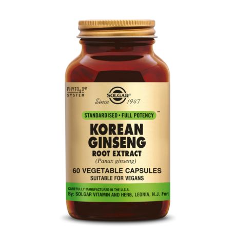 Ginseng Korean Root Extract Solgar