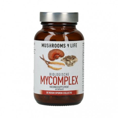 MyComplex Paddenstoelen Capsules Bio Mushrooms 4 Life 