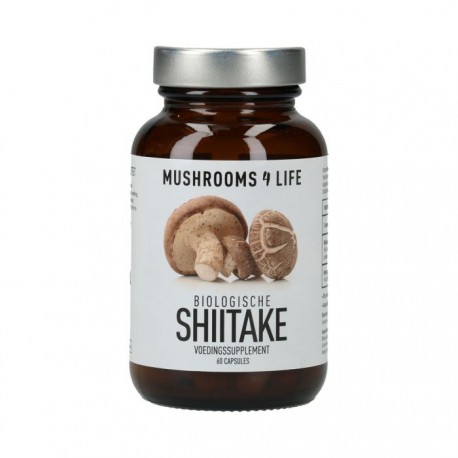 Shiitake Paddenstoelen Capsules Bio Mushrooms 4 Life