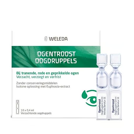 Ogentroost oogdruppels ampullen Weleda