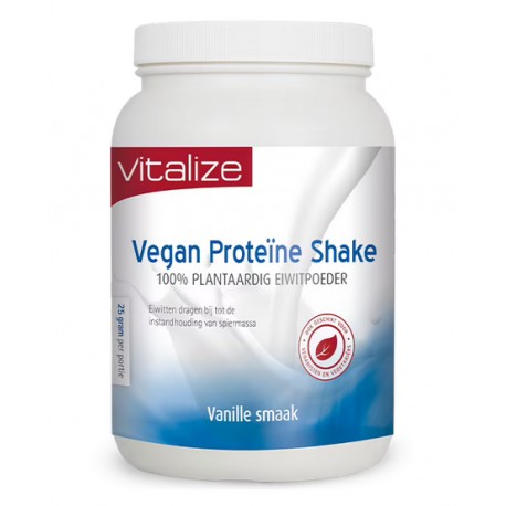Vegan Proteïne Shake 100% plant. eiwitpoeder Vitalize