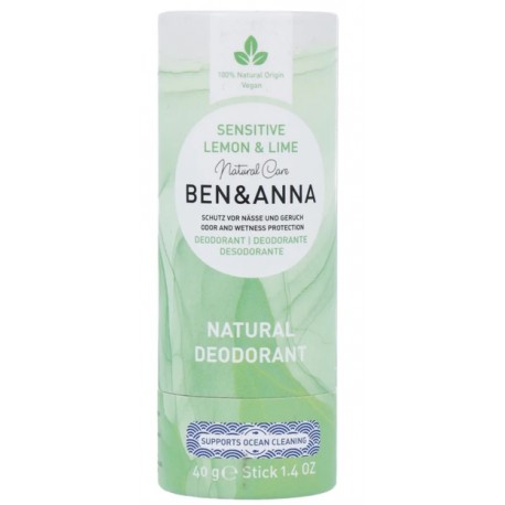 Lemon & Lime Sensetive deodorant Ben & Anna 