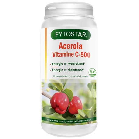 Acerola 500 vitamine C Fytostar 