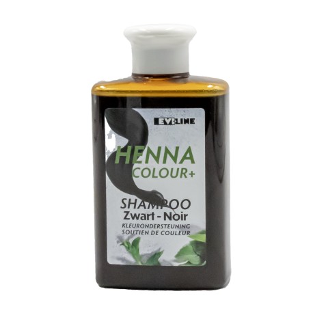 Shampoo Zwart Evi Line Henna Cure & Care