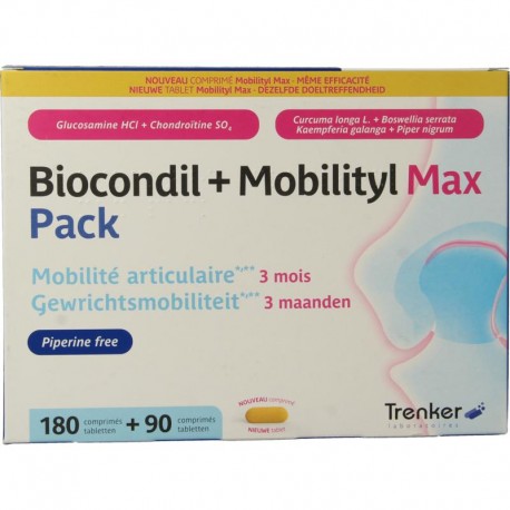 Biocondil + Mobility Max Duopack Trenker