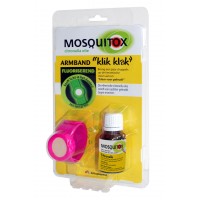 Mosquitox armband met etherische olie 