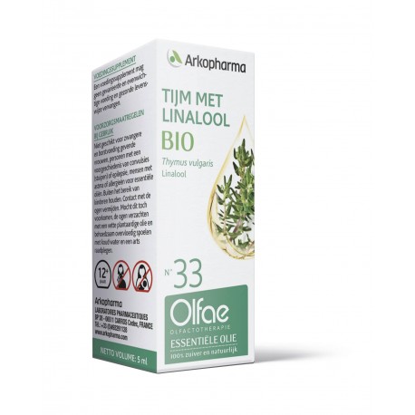 TIJM MET LINALOOL (Nº 33) Olfae Olfactotherapie Arkopharma 