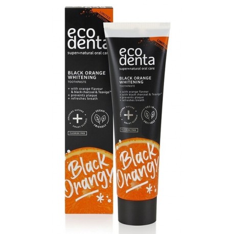 Black Orange Whitening Tandpasta Ecodenta