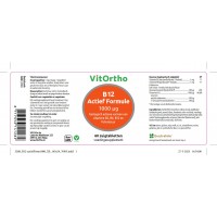 B12 Actief formule 1000 mcg Vitortho