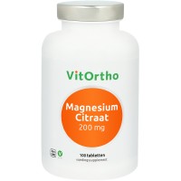 Magnesium citraat 200 mg Vitortho