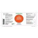 Omega 3 Algenolie  EPA 75 mg  DHA 150 mg Vitortho 