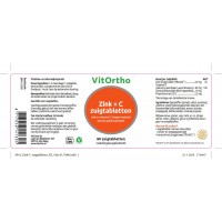 Zink + C zuigtabletten Vitortho