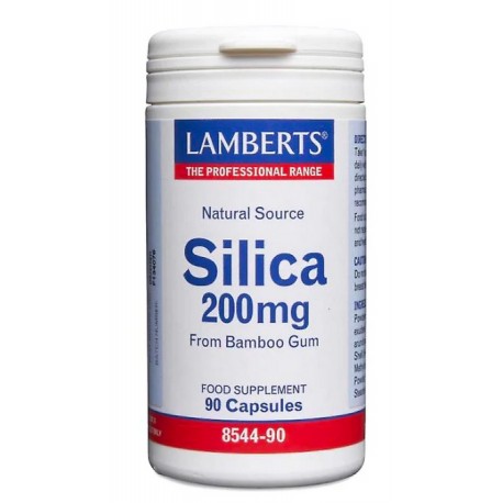 Kiezelzuur uit bamboe Silica 200mg Lamberts 
