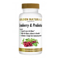 Cranberry & Probiotica Golden Naturals