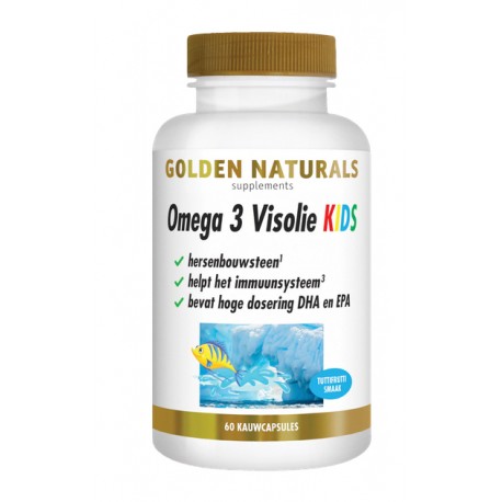 Omega 3 Visolie Kids Golden Naturals