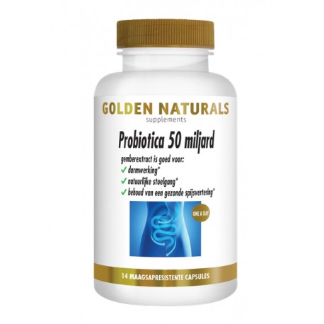 Probiotica Strong 50 miljard Golden Naturals 