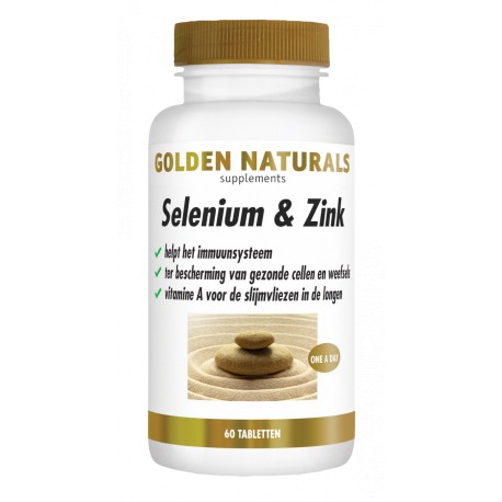 Selenium & Zink Golden Naturals