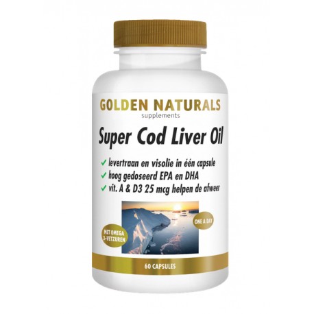 Super Cod Liver Oil Golden Naturals