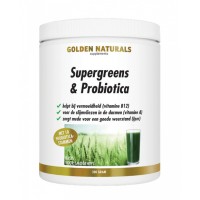 Supergreens & Probiotica Golden Naturals