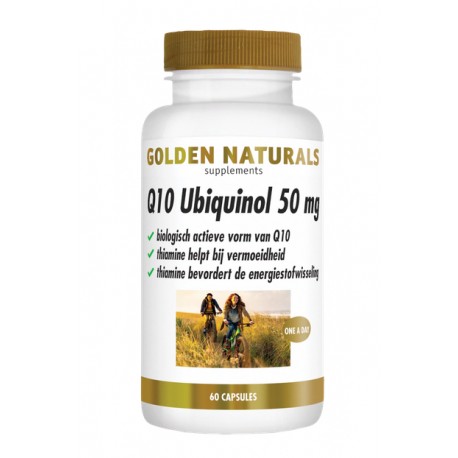 Ubiquinol 50 mg Q10  Golden Naturals 