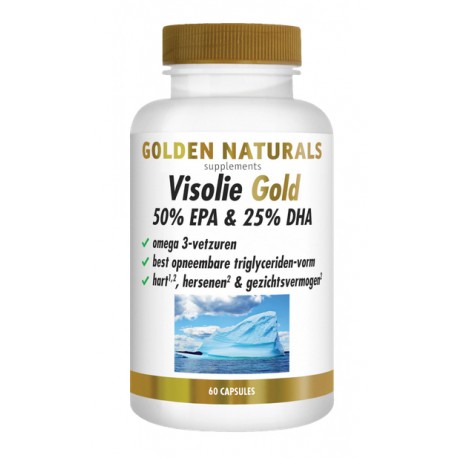 Visolie Gold 50% EPA & 25% DHA Golden Naturals