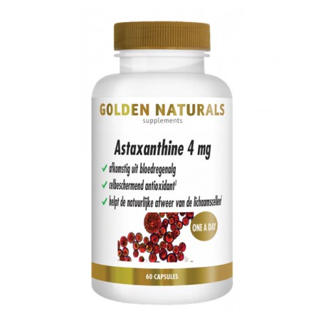 Astaxanthine 4 mg Golden Naturals