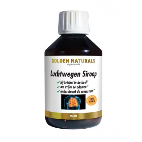 Luchtwegen siroop Golden Naturals