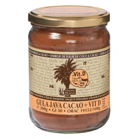 Gula java cacao + vitamine D bio Amanprana