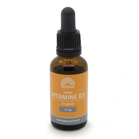 Vegan Vitamine D3 - 25 mcg Mattisson