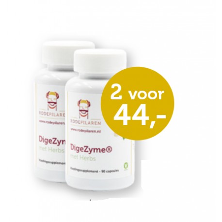 DigeZyme® & Herbs Rode Pilaren