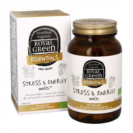 Stress & Energy Multi Royal Green