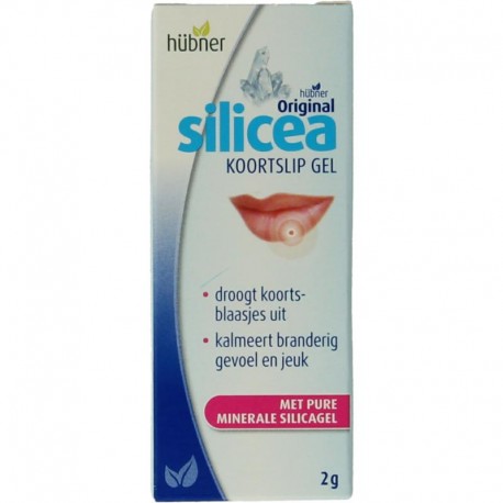 Silicea koortslip gel Hubner