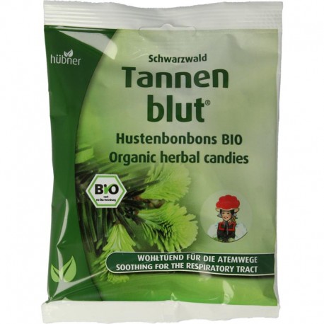 Tannenblut hoestbonbons bio Hubner