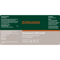 Taraxacum officinalis tinctuur Bonusan