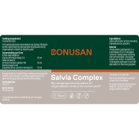 Salvia complex tinctuur Bonusan 