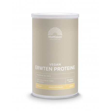 Erwten Proteïne Vanille 77% - Vanille Mattisson