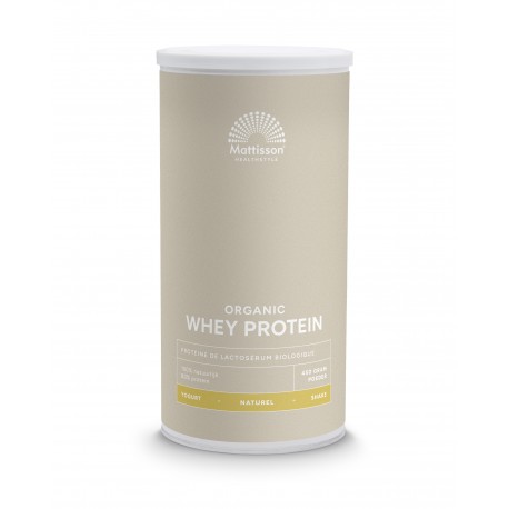 Whey Proteïne Naturel 80% Biologisch Mattisson