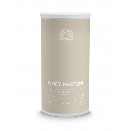 Whey Proteïne poeder 80% Sport - Naturel Mattisson