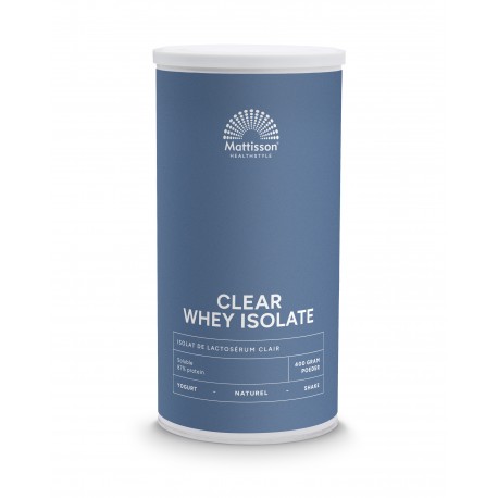 Clear Whey Isolate poeder - Naturel