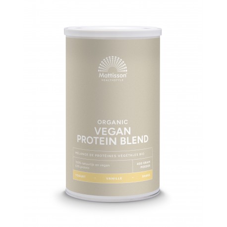Biologische Vegan Proteïne Blend 63% - Vanille Mattisson