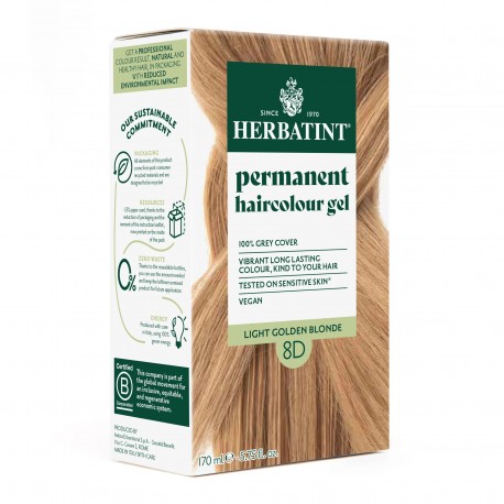 8D Lichtgoud Blond Haarverf Herbatint