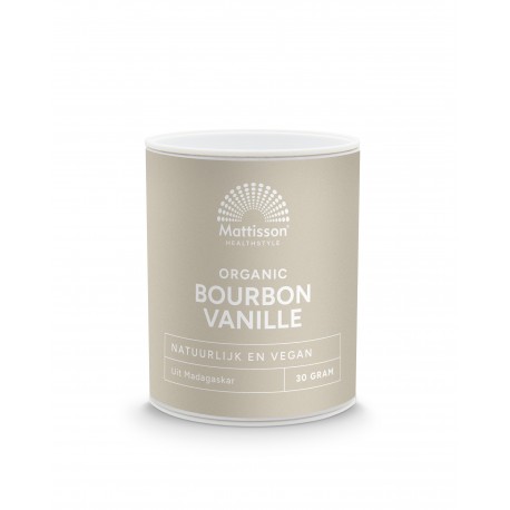 Bourbon Vanilla Poeder Bio Mattisson 
